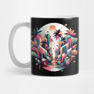 Urban Oasis - Geometric Jungle Mug